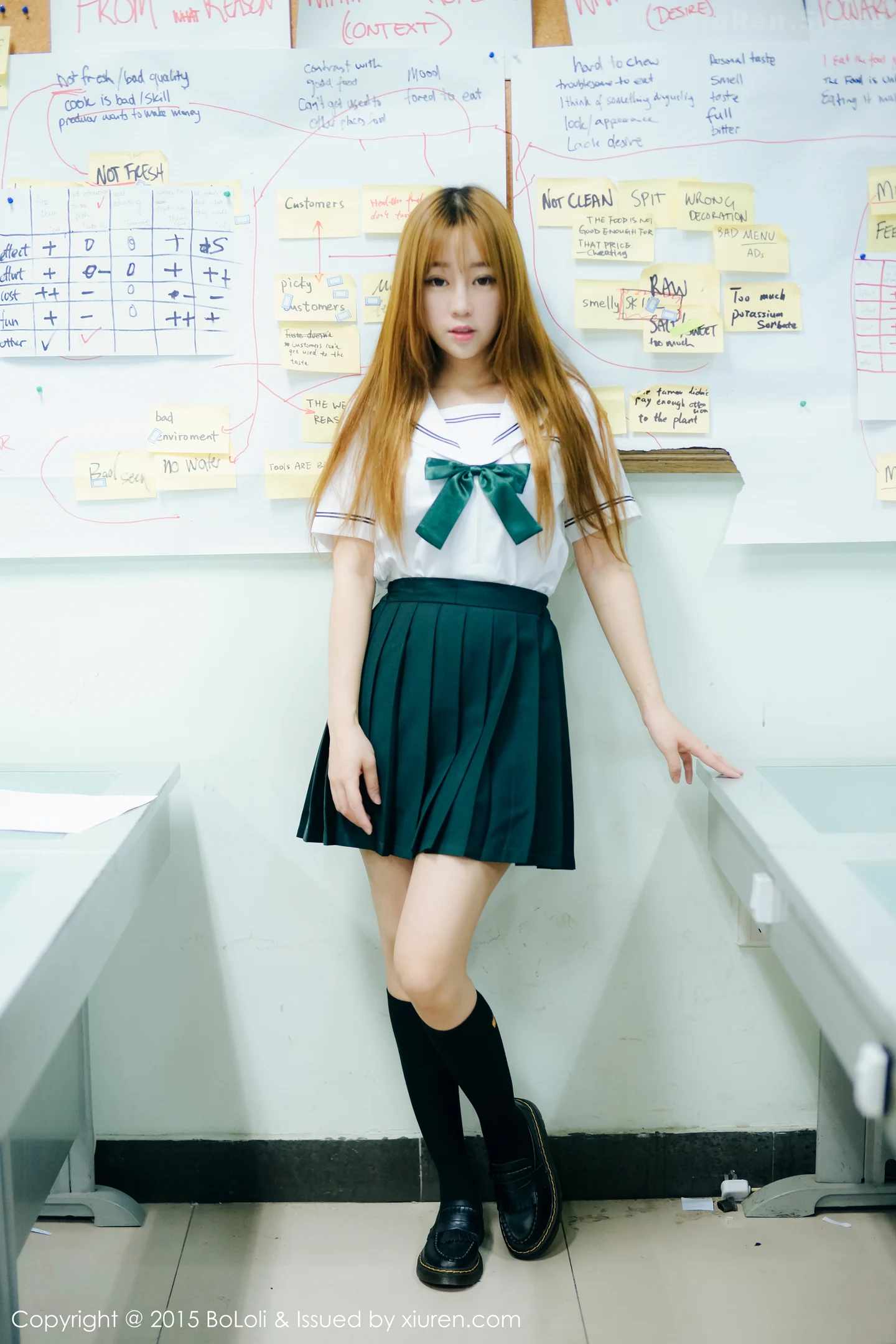 王雨纯学院风写真2